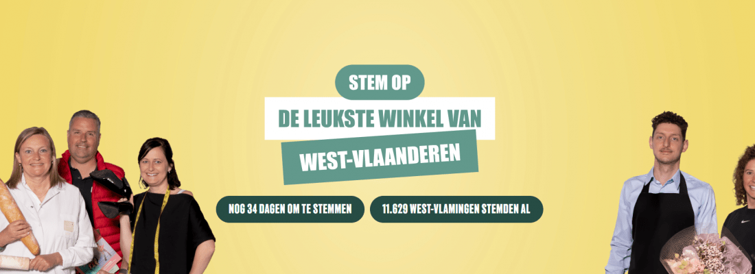 Stem op de leukste winkel van Harelbeke en win!